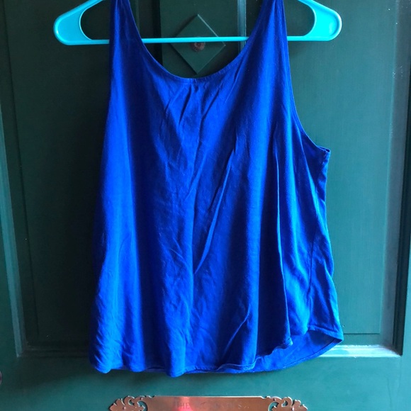 American Eagle “best is yet to come” blue tank, Md - Picture 4 of 4